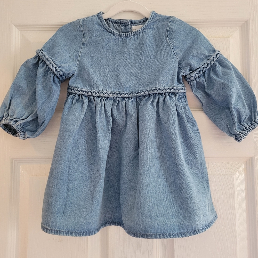 Denim toddler dress